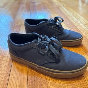 Vans Men's Navy Canvas Shoes